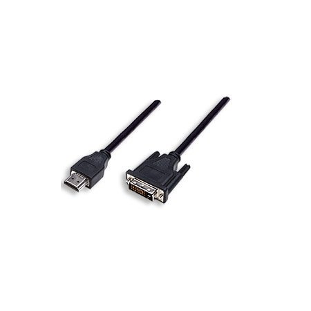 Kabel C-TECH HDMI-DVI, M/M, 1,8m