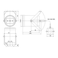 IC AUDIO DA-P 20-130-T-EN54 ZVUKOVÝ PROJEKTOR 20 W / 100 V