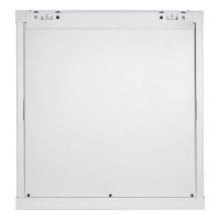 Racková skriňa 19'' 12U (600x450mm - závesná - šedá - presklené dvere)