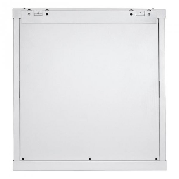 Racková skriňa 19'' 12U (600x450mm - závesná - šedá - presklené dvere)