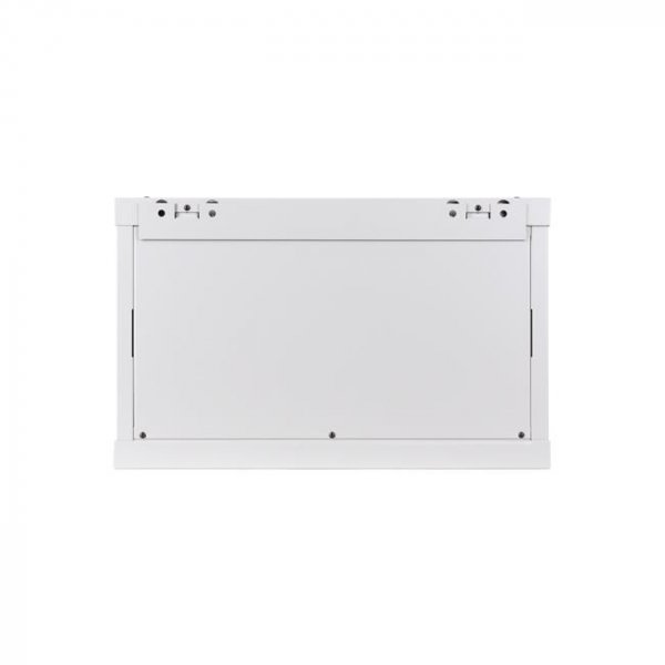Racková skriňa 19'' 6U (600x450mm - závesná - šedá - presklené dvere)