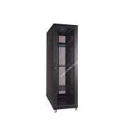 Racková skriňa 19'' 47U (800x1000mm - stojaca - čierna - perforované oceľové dvere)