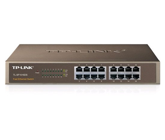 TP-LINK TL-SF1016DS 16-port 10/100M Switch