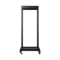 Open rack skriňa 19'' 22U (stojaca - čierna)