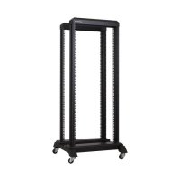 Open rack skriňa 19'' 22U (stojaca - čierna)