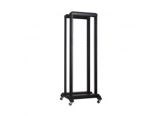 Open rack skriňa 19'' 32U (stojaca - čierna)