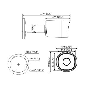 Dahua HAC-B2A21-0360B 2 Mpx kompaktná HDCVI kamera