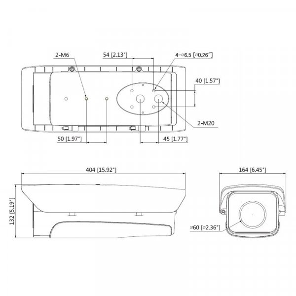 Dahua PFH610A-H-POE kryt kamery