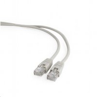 Kabel patchcord (Cat5e - UTP - šedý - 1m)