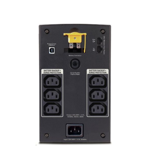 APC Back-UPS 950VA, 230V, AVR, IEC Sockets (480W)