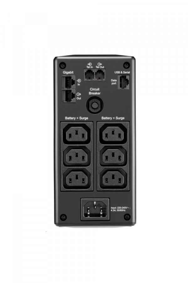 APC Back UPS Pro BR 900VA, 6 Outlets, AVR, LCD Interface (540W)
