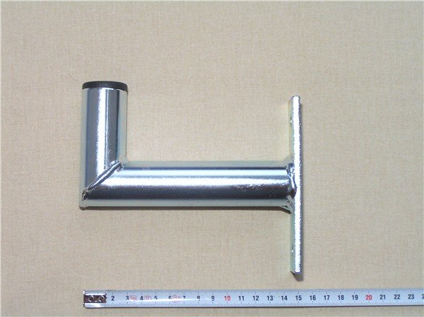 Konzola K15, dvojbodový kovový držiak, 15cm