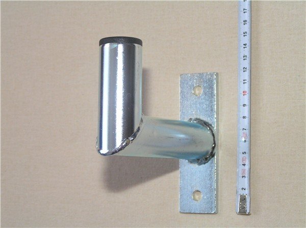 Konzola K15, dvojbodový kovový držiak, 15cm