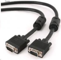 Kábel VGA prepojovací 5m, čierny