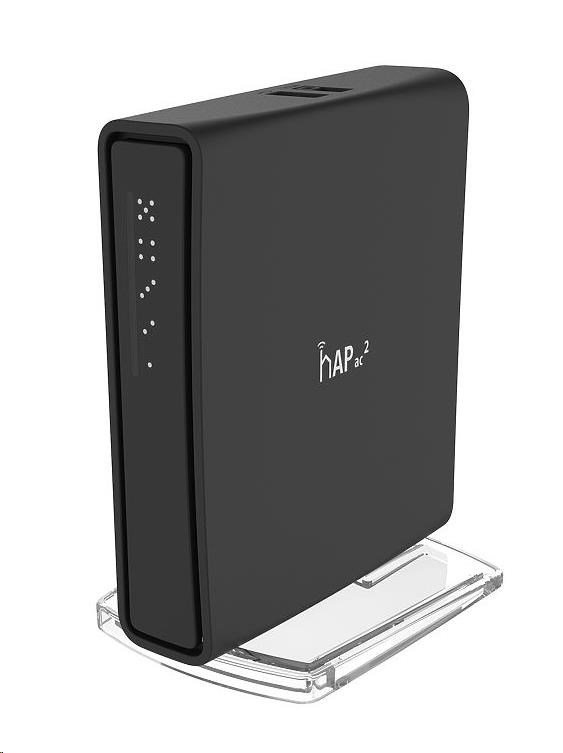 MikroTik hAP ac2, 720MHz CPU, 128MB RAM, 5x LAN, 2.4+5GHz