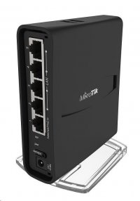 MikroTik hAP ac2, 720MHz CPU, 128MB RAM, 5x LAN, 2.4+5GHz