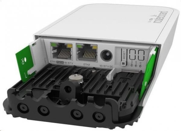 MikroTik RouterBOARD RBwAPGR-5HacD2HnD&R11e-LTE wAP, 716MHz, 128MB RAM, 2xGLAN, 2,4Ghz+5GHz, LTE, 1xMiniPCIe, 1xSIM, L4