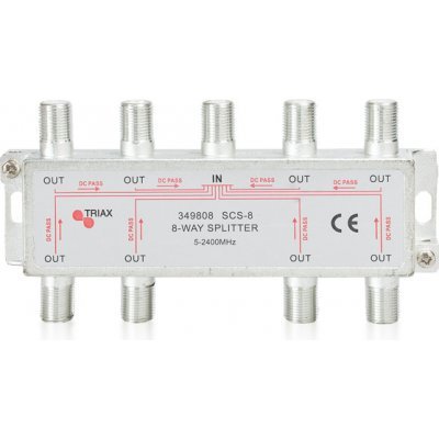 Rozbočovač Triax SCS - 8 WAY 5-2400 MHz