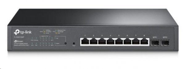TP-Link TL-SG2210MP [JetStream 10-Port Gigabit Smart Switch with 8-Port PoE+]