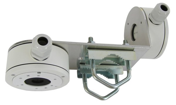 Hik100L TWIN-C - dvojitý držiak pre uchytenie kamier Hikvision na stenu / rúrku