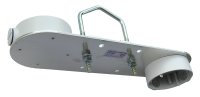 Hik120 TWIN - dvojitý držiak pre uchytenie kamier Hikvision na stenu / rúrku