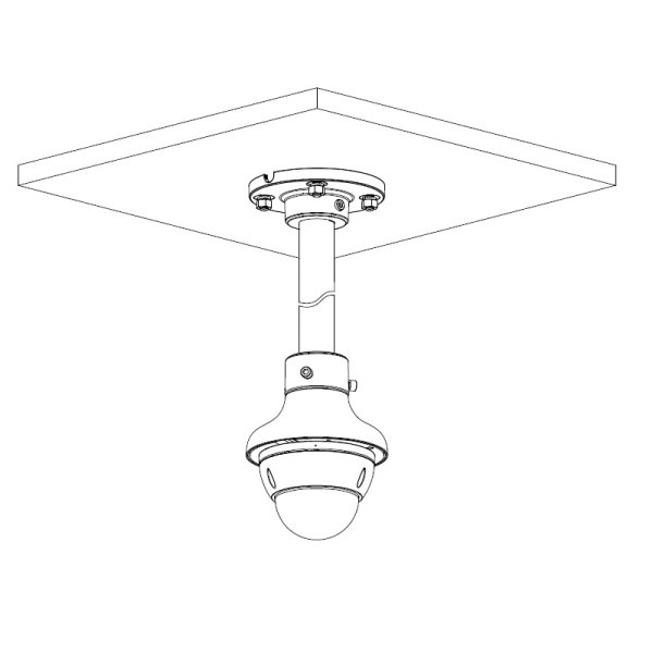 Dahua IPC-HDBW2441E-S-0280B 4 Mpx dome IP kamera