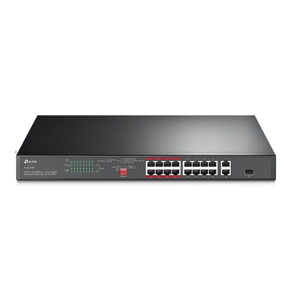 TP-Link TL-SL1218P 18portový PoE+ switch