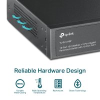 TP-Link TL-SL1218P 18portový PoE+ switch