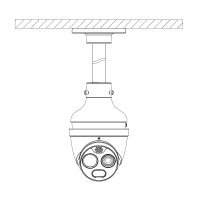 Dahua TPC-DF1241-B3F4-DW-S2 dome hybridná IP kamera