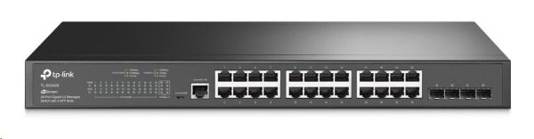 TP-Link TL-SG3428 [JetStream 24-portový gigabitový riadený prepínač L2 so 4 slotmi SFP]