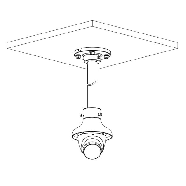 Dahua HAC-HDW1801TLM-A-0360B-S2 8 Mpx dome HDCVI kamera