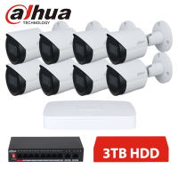 DAHUA IP 8 KAMEROVÝ SET 2MPX BULLET 3TB