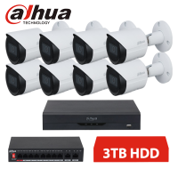 DAHUA IP 8 KAMEROVÝ SET 4MPX BULLET 3TB