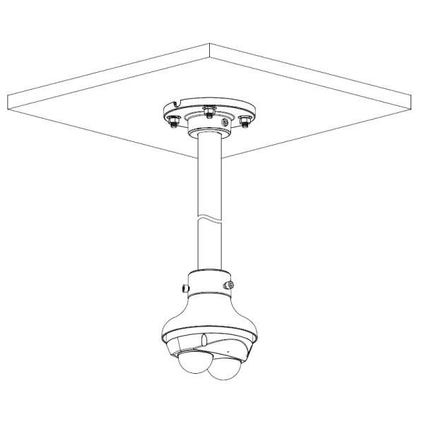 Dahua IPC-HDBW5441F-AS-E2-0280B 2x 4 Mpx IP kamera
