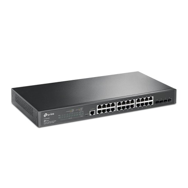 IP24 SWITCH GBIT 4xSFP 24portový switch