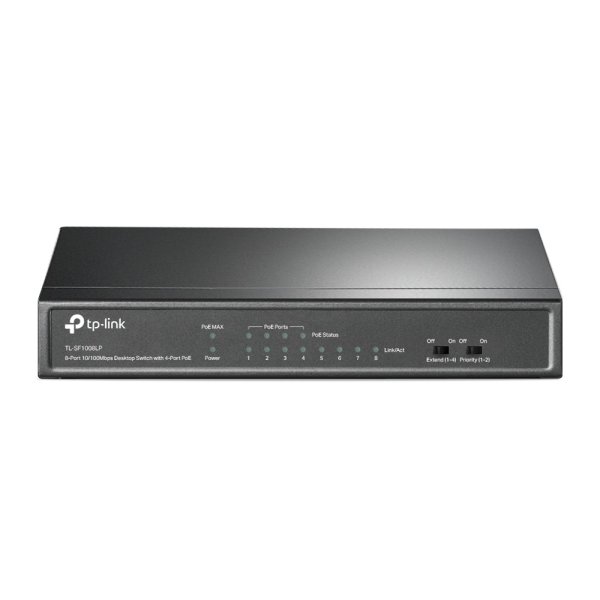 TP-link TL-SF1008LP 8portový PoE switch