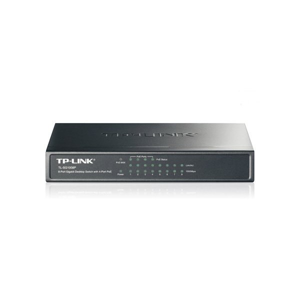 TP-Link TL-SG1008P 8portový PoE switch
