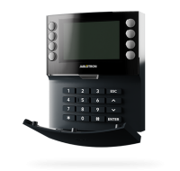 JA-115E-AN Zbernicový prístupový modul štvorsegmentový s displejom, klávesnicou a RFID čítačkou - antracitový
