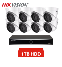 HIKVISION IP 8 KAMEROVÝ SET 4MPX DOME 1TB