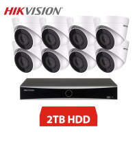 HIKVISION IP 8 KAMEROVÝ SET 4MPX DOME 2TB