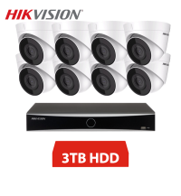 HIKVISION IP 8 KAMEROVÝ SET 4MPX DOME 3TB