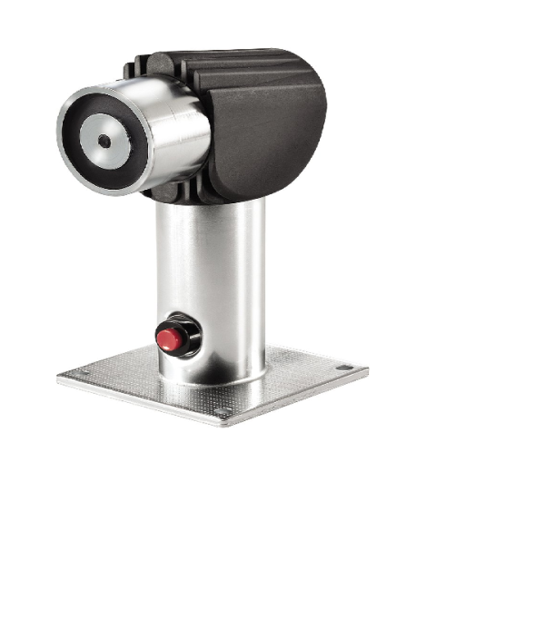 Prídržný magnet 40kg s nohou 175mm, s tlačidlom, vrátane kotvy s kĺbom