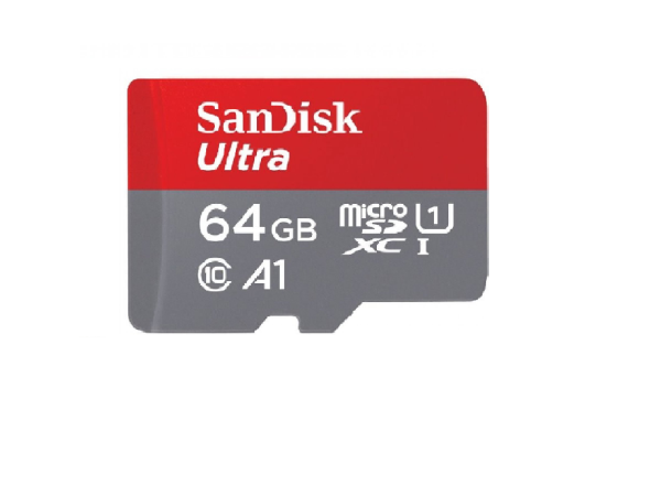 Sandisk MicroSDXC 64GB Ultra (80 MB/s, Class 10 UHS-I, Android)