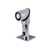 VdS prídržný magnet 49kg s nohou 485mm, s tlačidlom, bez kotvy
