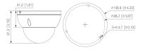 Dahua IPC-HDBW2241E-S-0280B 2 Mpx dome IP kamera