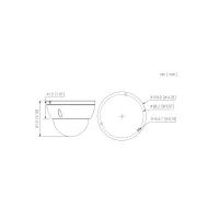 Dahua IPC-HDBW5541R-ASE-0360B-S3 5 Mpx dome IP kamera