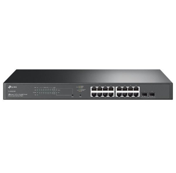 TP-Link TL-SG2218P [JetStream 16-portový Switch 16xGb POE+ 2xSFP 150W smart switch Omada SDN]
