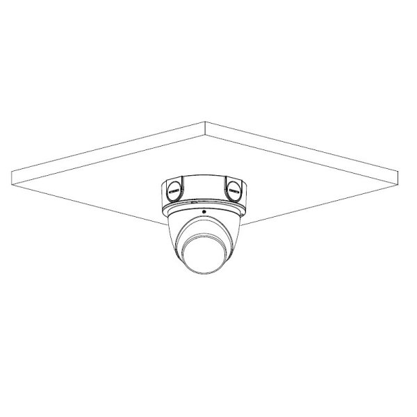 Dahua HAC-HDW1239TLQ-LED-0280B-S2 2 Mpx HDCVI dome kamera