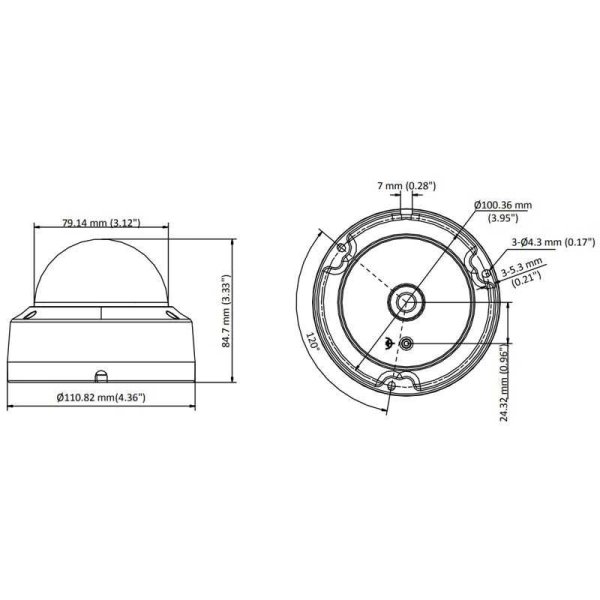 Hikvision DS-2CE57H8T-VPITF(3.6mm)
