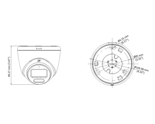 Hikvision DS-2CE72DF3T-LFS(2.8mm)